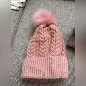 PINK SNOW HAT!